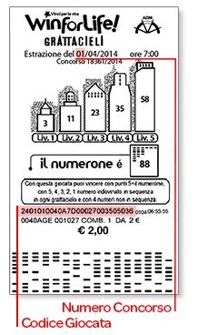 Verifica vincite Win for Life Classico e Grattacieli .